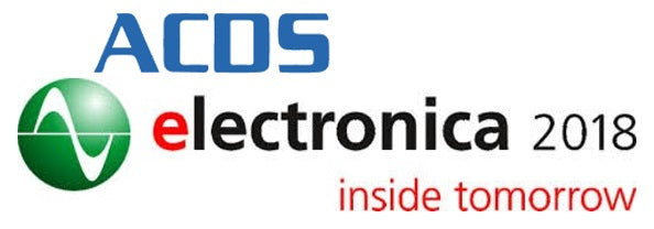 ACDS sera présent à Electronica 2018